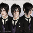 KEWAI-DOU ザ・シムズ３ 髪型「Michaelis」 Normal texture ver 男性用 Sims3 Michaelis hair