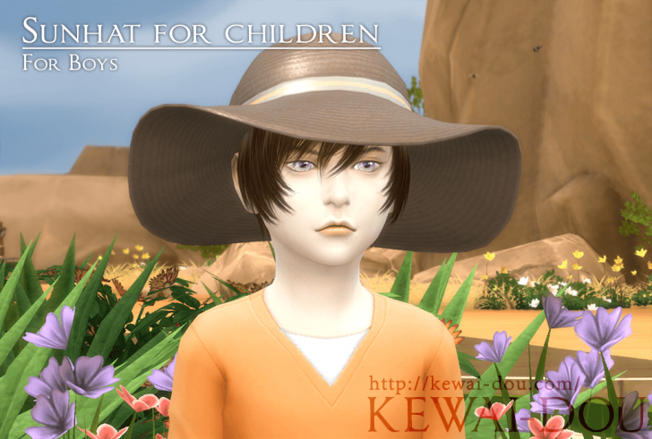 KEWAI-DOU_sunhat_for_boys